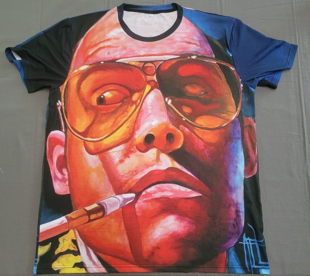 "The drugs began to take hold" Sublimated tee